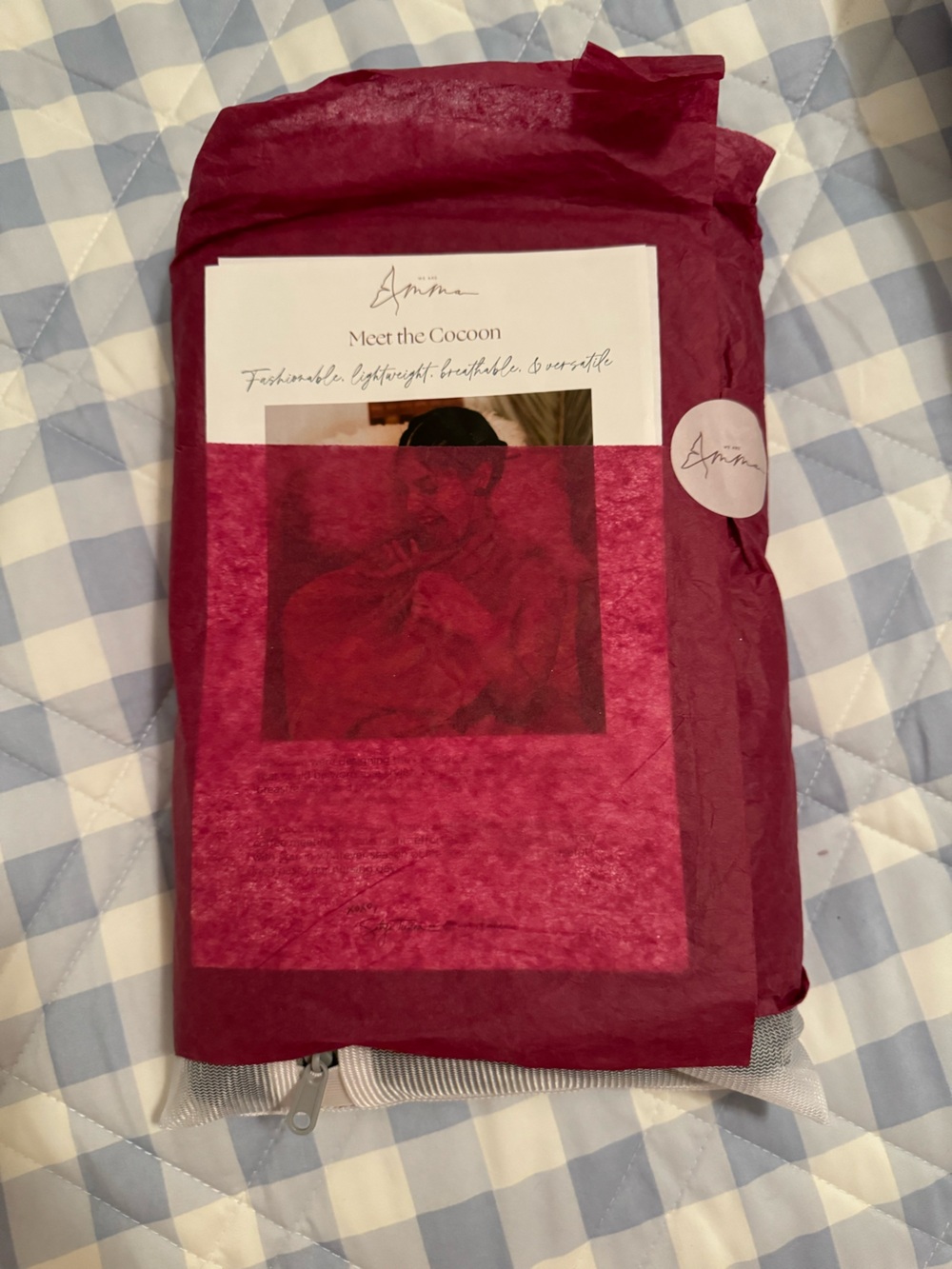 We are Amma Nursing cover cocoon NWT